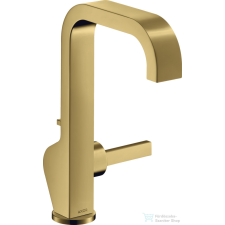Hansgrohe AXOR CITTERIO magasított mosdó csaptelep automata leeresztővel,polírozott arany hatású 39034990 csaptelep