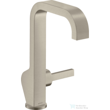 Hansgrohe AXOR CITTERIO magasított mosdó csaptelep leeresztő nélkül,szálcsiszolt nikkel 39037820 csaptelep