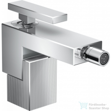 Hansgrohe AXOR EDGE Diamond Cut bidé csaptelep klik-klak leeresztővel, króm 46211000 csaptelep