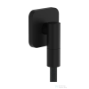 Hansgrohe AXOR FINE softsquare gégecső csatlakozó, matt fekete 36739670