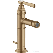 Hansgrohe Axor Montreux 100 bidé csaptelep automata leeresztővel,szálcsiszolt bronz 16526140 csaptelep
