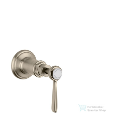 Hansgrohe Axor Montreux falsík alatti szelep szálcsiszolt nikkel 16872820 csaptelep