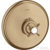 Hansgrohe Axor Montreux Highflow falsík alatti termosztátos színkészlet,szálcsiszolt bronz 16815140