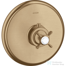 Hansgrohe Axor Montreux Highflow falsík alatti termosztátos színkészlet,szálcsiszolt bronz 16815140 csaptelep