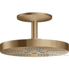 Hansgrohe AXOR ONE 280 fejzuhany 2 jet mennyezeti csatlakozással,szálcsiszolt bronz 48494140 csaptelep