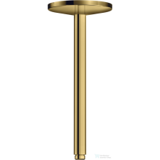 Hansgrohe AXOR ONE 30 cm-es mennyezeti zuhanykar,polírozott arany hatású 48495990 csaptelep