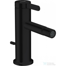 Hansgrohe AXOR ONE bidé csaptelep automata leeresztővel, matt fekete 48210670 csaptelep