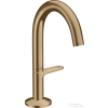 Hansgrohe AXOR ONE Select 140 mosdó csaptelep, klik-klak leeresztővel,szálcsiszolt bronz 48010140