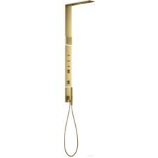 Hansgrohe AXOR SHOWERCOMPOSITION termosztátos zuhanyrendszer vállzuhannyal,polírozott arany hatású 12595990 csaptelep