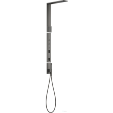 Hansgrohe AXOR SHOWERCOMPOSITION termosztátos zuhanyrendszer vállzuhannyal,polírozott fekete króm 12595330 csaptelep