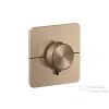 Hansgrohe AXOR SHOWERSELECT ID Softsquare falsík alatti termosztát, szálcsiszolt vörös arany hatású 36775310
