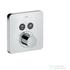 Hansgrohe Axor ShowerSelect Soft Cube falsík alatti termosztátos csaptelep 2 fogyasztóhoz 36707000 csaptelep