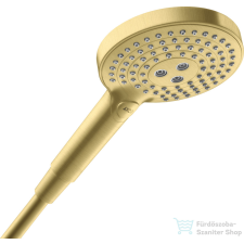 Hansgrohe AXOR SHOWERSOLUTION 120 3 funkciós kézi zuhany,szálcsiszolt sárgaréz hatású 26050950 csaptelep
