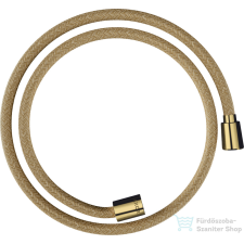 Hansgrohe AXOR SHOWERSOLUTION 125 cm-es textilszálas zuhanycső,polírozott arany hatású 28227990 csaptelep