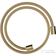 Hansgrohe AXOR SHOWERSOLUTION 125 cm-es textilszálas zuhanycső,polírozott arany hatású 28228990 csaptelep