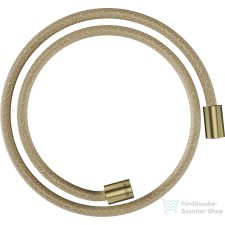 Hansgrohe AXOR SHOWERSOLUTION 125 cm-es textilszálas zuhanycső,szálcsiszolt sárgaréz hatású 28228950 csaptelep