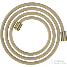 Hansgrohe AXOR SHOWERSOLUTION 200 cm-es textilszálas zuhanycső,szálcsiszolt sárgaréz hatású 28291950 csaptelep