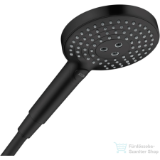 Hansgrohe AXOR ShowerSolutions 120 kézizuhany 3jet,matt fekete 26050670 csaptelep