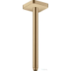 Hansgrohe AXOR SHOWERSOLUTIONS Softsquare 30 cm-es mennyezeti zuhanykar, szálcsiszolt bronz 26966140