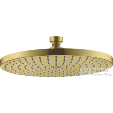Hansgrohe AXOR Stack 24 cm-es fejzuhany,szálcsiszolt sárgaréz hatású 28494950 csaptelep