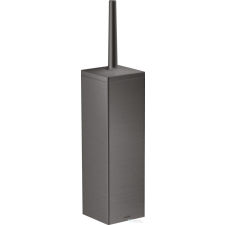 Hansgrohe AXOR UNIVERSAL RECTANGULAR fali wc kefe tartó,szálcsiszolt fekete króm 42655340 takarító és háztartási eszköz