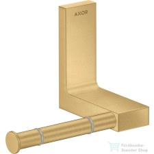 Hansgrohe AXOR UNIVERSAL RECTANGULAR wc papír tartó,szálcsiszolt arany hatású 42656250 fürdőszoba kiegészítő
