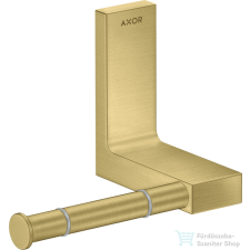 Hansgrohe AXOR UNIVERSAL RECTANGULAR wc papír tartó,szálcsiszolt sárgaréz hatású 42656950 fürdőszoba kiegészítő