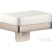 Hansgrohe AXOR UNIVERSAL SOFTSQUARE folyékonyszappan-adagoló,rozsdamentes acél hatású 42819800 fürdőszoba kiegészítő