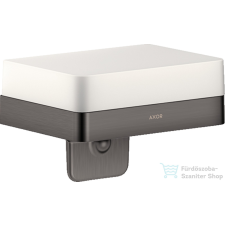 Hansgrohe AXOR UNIVERSAL SOFTSQUARE folyékonyszappan-adagoló,szálcsiszolt fekete króm 42819340 fürdőszoba kiegészítő