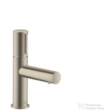 Hansgrohe AXOR UNO 80 mosdócsaptelep nem zárható leeresztővel, szálcsiszolt nikkel 45015820 csaptelep