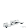 Hansgrohe AXOR URQUIOLA 3-lyukú csaptelep, kádperemre, króm 11436000