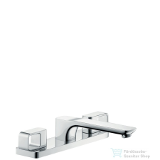 Hansgrohe AXOR URQUIOLA 3-lyukú csaptelep, kádperemre, króm 11436000 csaptelep