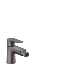 Hansgrohe Bidé csaptelep Hansgrohe Talis E leeresztőszeleppel csiszolt fekete króm 71720340 csaptelep