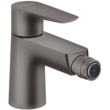 Hansgrohe Bidé csaptelep, leeresztőszeleppel,Talis E szálcsiszolt fekete,Hansgrohe csaptelep