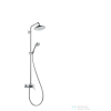 Hansgrohe Croma 220 Showerpipe egykaros csapteleppel és 400 mm-es elforgatható zuhanykarral, DN15, króm 27222000