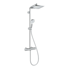 HANSGROHE Crometta E 240 1jet Showerpipe termosztátos zuhanyrendszer csaptelep