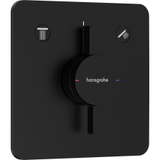 Hansgrohe DuoTurn Q Falsík alatti csaptelep 2 funkciós Matt fekete csaptelep