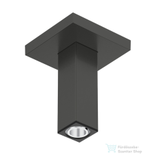 Hansgrohe E 10 cm-es mennyezeti zuhanykar, szálcsiszolt fekete króm 24338340 csaptelep