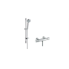 Hansgrohe Ecostat Comfort Combi 0,65 m, Croma 100 Vario kézizuhannyal 27034000