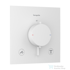 Hansgrohe ECOSTAT Comfort E falsík alatti kád/zuhany csaptelep, matt fehér 33711700 csaptelep