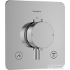 Hansgrohe ECOSTAT Comfort Q falsík termosztátos alatti kád/zuhany csaptelep, króm 33713000
