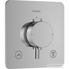Hansgrohe ECOSTAT Comfort Q falsík termosztátos alatti kád/zuhany csaptelep, króm 33713000 csaptelep