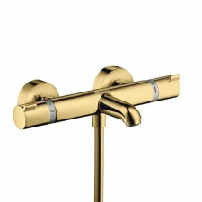 Hansgrohe Ecostat Comfort termosztátos kád- és zuhanycsaptelep, fényes arany csaptelep