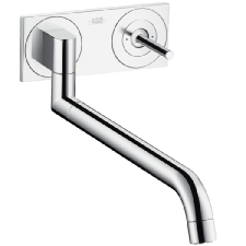  Hansgrohe Egykaros fali konyhai csaptelep színkészlet falsík alatti szereléshez, króm 38815000 fürdőkellék