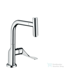 Hansgrohe egykaros konyhai csaptelep kihúzható zuhanyfejjel 39861000 csaptelep