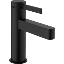 Hansgrohe Finoris Egykaros mosdócsaptelep 100, push-open lefolyógarnitúrával matt fekete 76010670 csaptelep