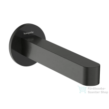 Hansgrohe FINORIS fali kifolyó, szálcsiszolt fekete króm 76410340 csaptelep