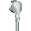 Hansgrohe FixFit csőcsatlakozás visszafolyásgátlóval és gömbcsuklóval e króm 27505000
