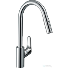 Hansgrohe FOCUS M41 240 kihúzható fejes mosogató csaptelep,2 jet,króm 31833000 csaptelep