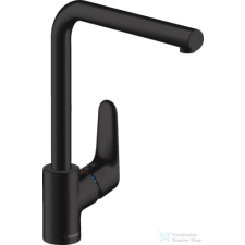 Hansgrohe FOCUS M41 egykaros mosogató csaptelep, matt fekete 31817670 csaptelep